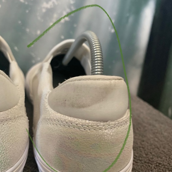 VANS asher deluxe Slip On shoes(iridescent gray) - Picture 4 of 8